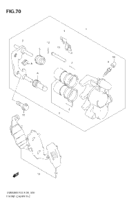 Front Caliper (Sv650k8/Sk8)