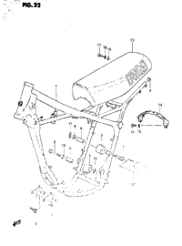 Frame - Seat (Model X)