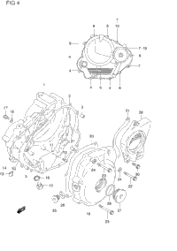 Crankcase Cover (Model L/M/N)