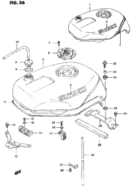 Fuel Tank (Model P)