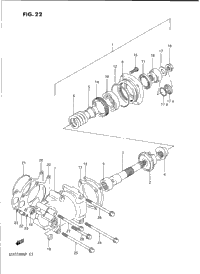 Secondary Drive Gear (Model M)