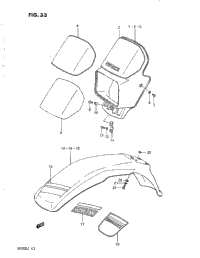 Headlamp Housing - Front Fender