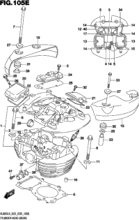 Cylinder Head (Rear) (Vl800tl9 E28)