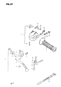 Left Handle Switch (Gs450st