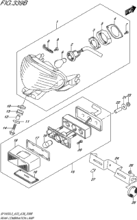 Rear Combination Lamp (Sfv650l5 E28)