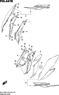 Frame Body Cover (Gsx-S750yal9 E33)