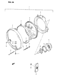 Headlamp (K/L/M/N/P)