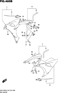 Side Cowling (Gsx-R1000l8 E03) (For Ykv)