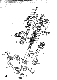 Steering Stem (Gs750b)