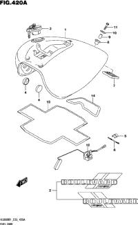 Fuel Tank (Vl800)