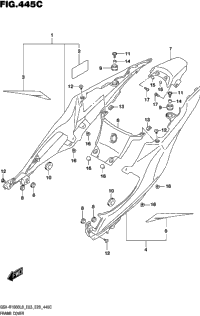 Frame Cover (Gsx-R1000al8 E03)
