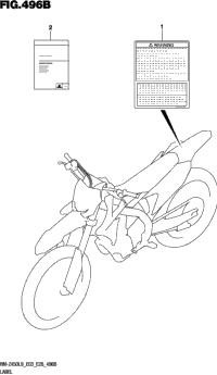 Label (Rm-Z450l9 E28)