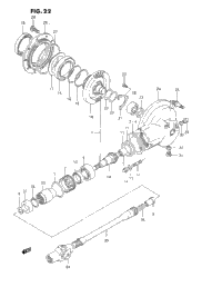 Propeller Shaft-Final Drive Gear