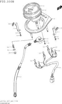 Speedometer (Ls650l5 E28)