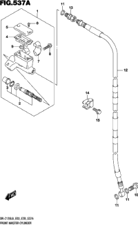 Front Master Cylinder (Dr-Z125ll9 E03)