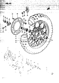 Rear Wheel (Model E)