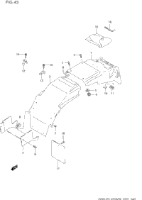 Rear Fender (Model P/R)