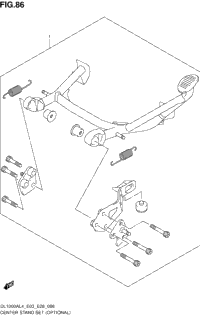 Center Stand Set (Optional)