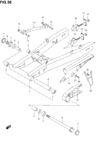 Rear Swinging Arm