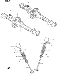 Cam Shaft - Valve