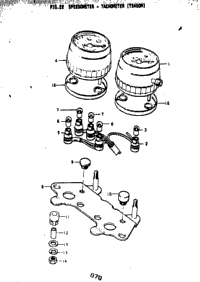 Speedometer - Tachometer (Ts400m)