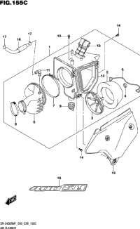 Air Cleaner (Dr-Z400sm)