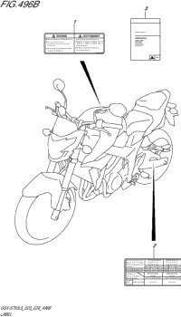 Label (Gsx-S750al5 E28)