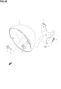 Headlamp Housing (Model K1/K2/K3/K4)