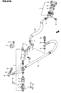 Rear Master Cylinder (Model M/N/P/R/S)