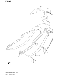 Seat Tail Cover (Model Y)