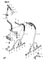 Front Brake Hose