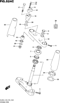Steering Stem (Vl800tl5 E03)