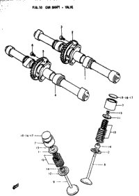 Cam Shaft - Valve