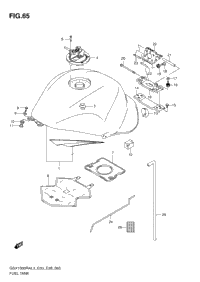 Fuel Tank (Gsx1300ral3 E33)