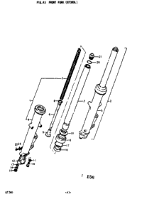 Front Fork (Gt380l)