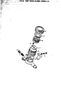 Front Master Cylinder (Gs750b