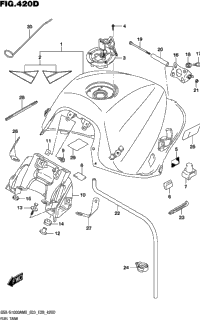 Fuel Tank (Gsx-S1000za) 420D