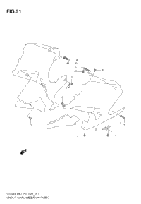 Under Cowling Installation Parts (With Cowling)