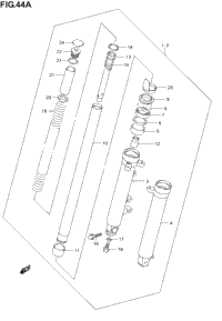 Front Damper (Model K4/K5/K6)