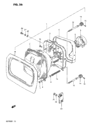 Headlamp (Gs700esf)