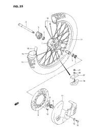 Front Wheel (Model K/L)