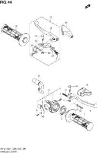 Handle Lever (Dr-Z125ll4 E33)