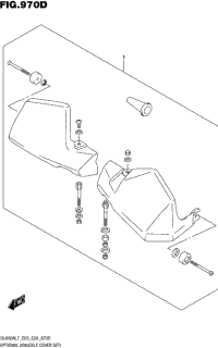 Optional (Knuckle Cover Set) (Dl650al7 E03)