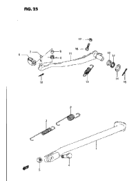 Stand - Rear Brake