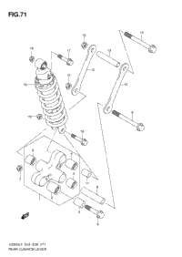 Rear Cushion Lever (Vz800l4 E03)