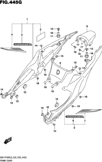 Frame Cover (Gsx-R1000rzl8 E28)