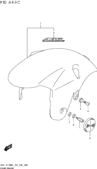 Front Fender (Gsx-R1000rza)