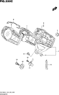 Speedometer (Gsx-R600l7 E33)