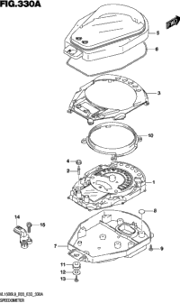 Speedometer (Vl1500bl9 E03)