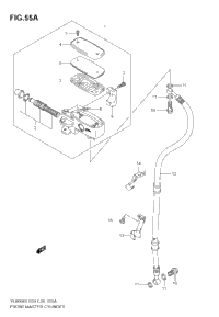 Front Master Cylinder (Model K7/K8/K9)